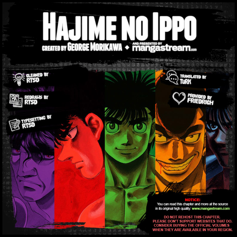 Hajime no Ippo Chapter 1281 2